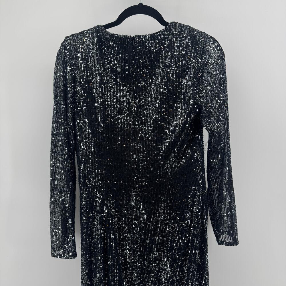Mac Duggal 26940 Sequin Cocktail Knee Length Dress Womens Sz 10 NWT - Picture 8 of 11